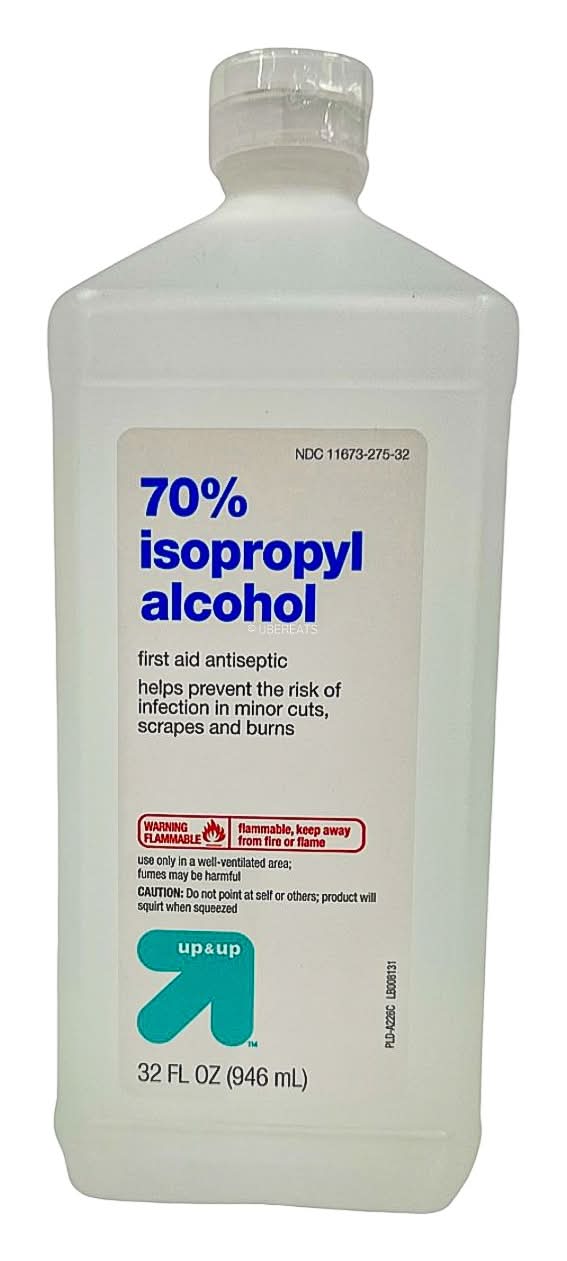 up&up 70 % Isopropyl Alcohol First Aid Antiseptic (32 fl oz)