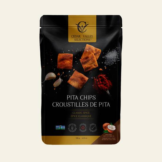 Cedar Valley Pita Chips Classic Spice (180 g)