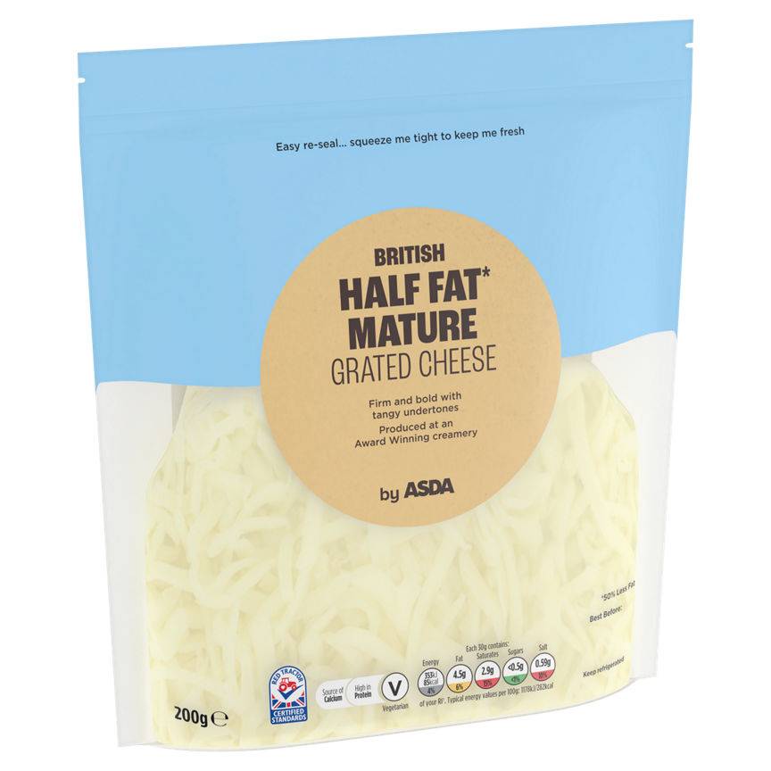 ASDA Grated Cheddar 200g