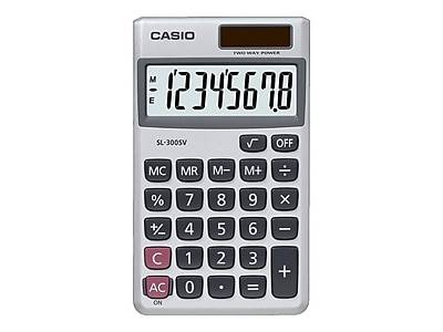 Casio Sl 300sv Pocket Calculator ( silver)