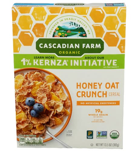 Cascadian Farm Honey Oat Crunch Cereal