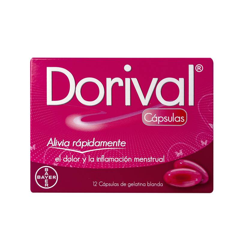 Dorival ibuprofeno 200 mg (12 cápsulas)