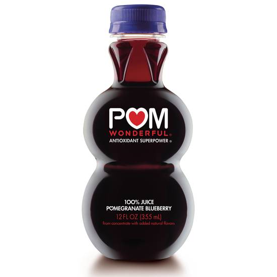 POM Wonderful Pomegranate Blueberry 100% Juice (12 oz)