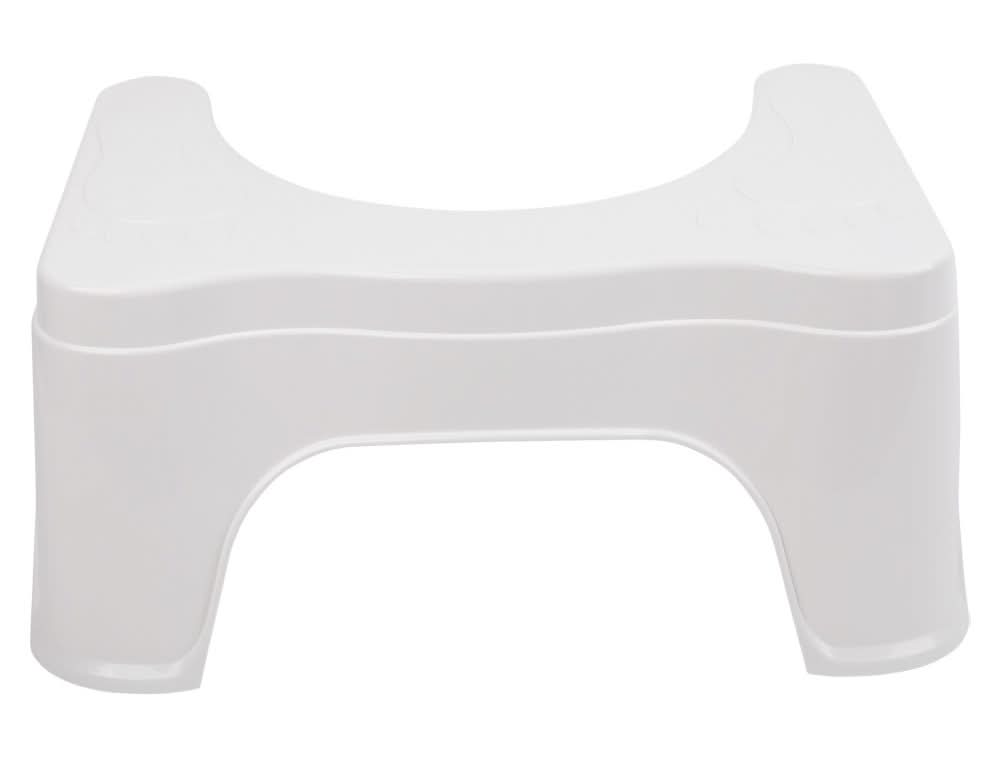 Easy Home Squatting Stool, White