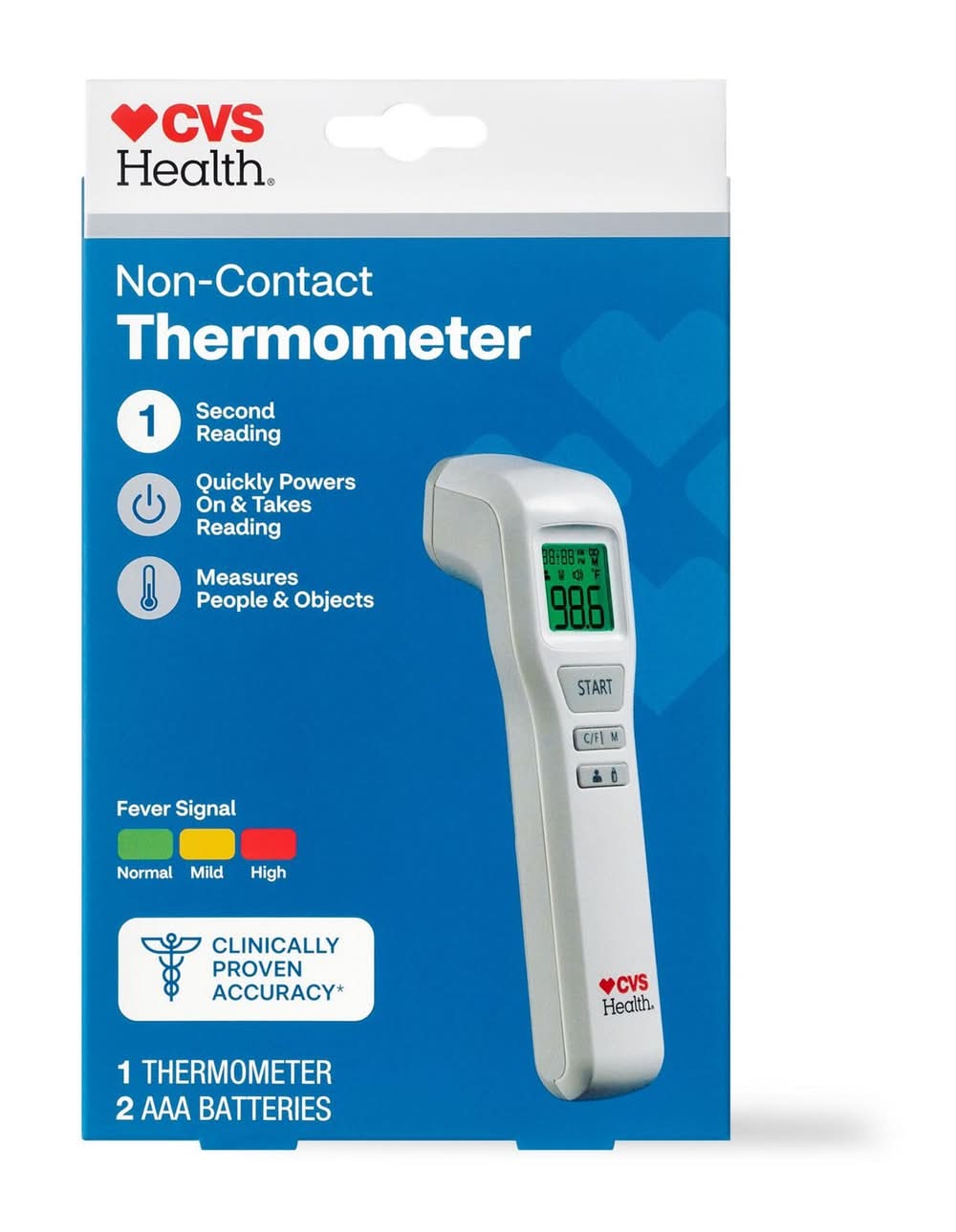 CVS Health One Touch Non-Contact Infrared Thermometer