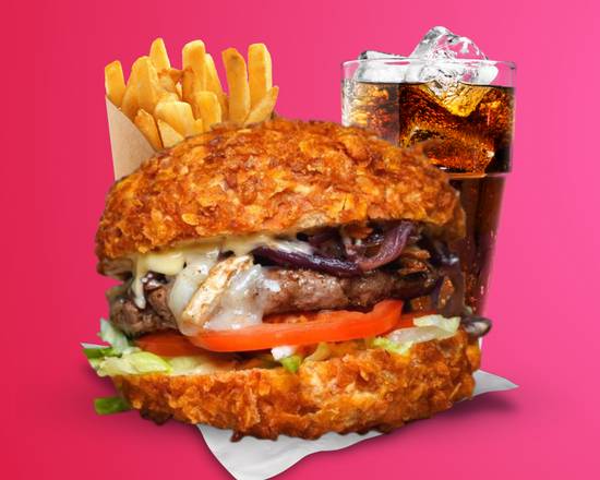 Boeuf Miel Fried Burger