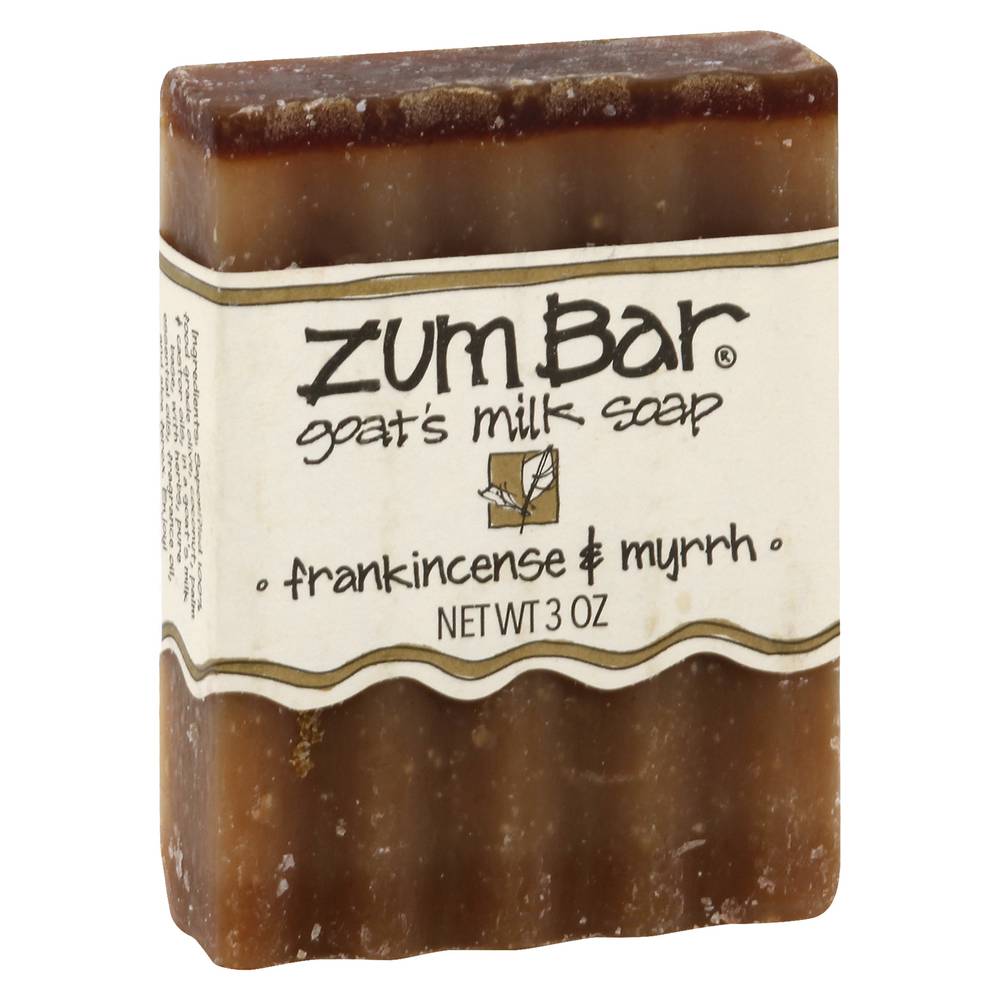 Zum Bar Frankincense & Myrrh Goat's Milk Soap