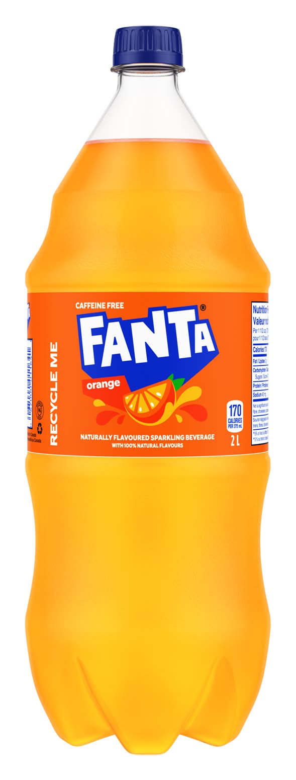 Fanta soda rafraîchissante - refreshing soda (2 l) (orange)
