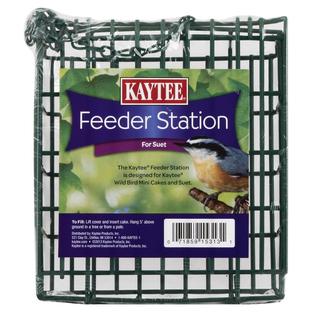 Kaytee Feeder Station For Suet Wild Bird Feeder ( large)