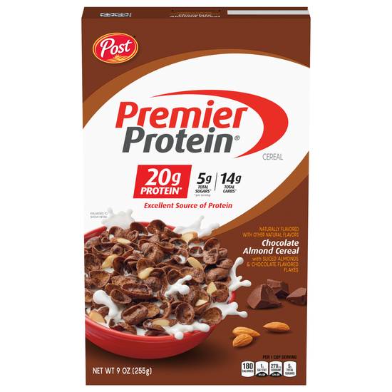 Premier Protein Chocolate Almond Cereal (9 oz)