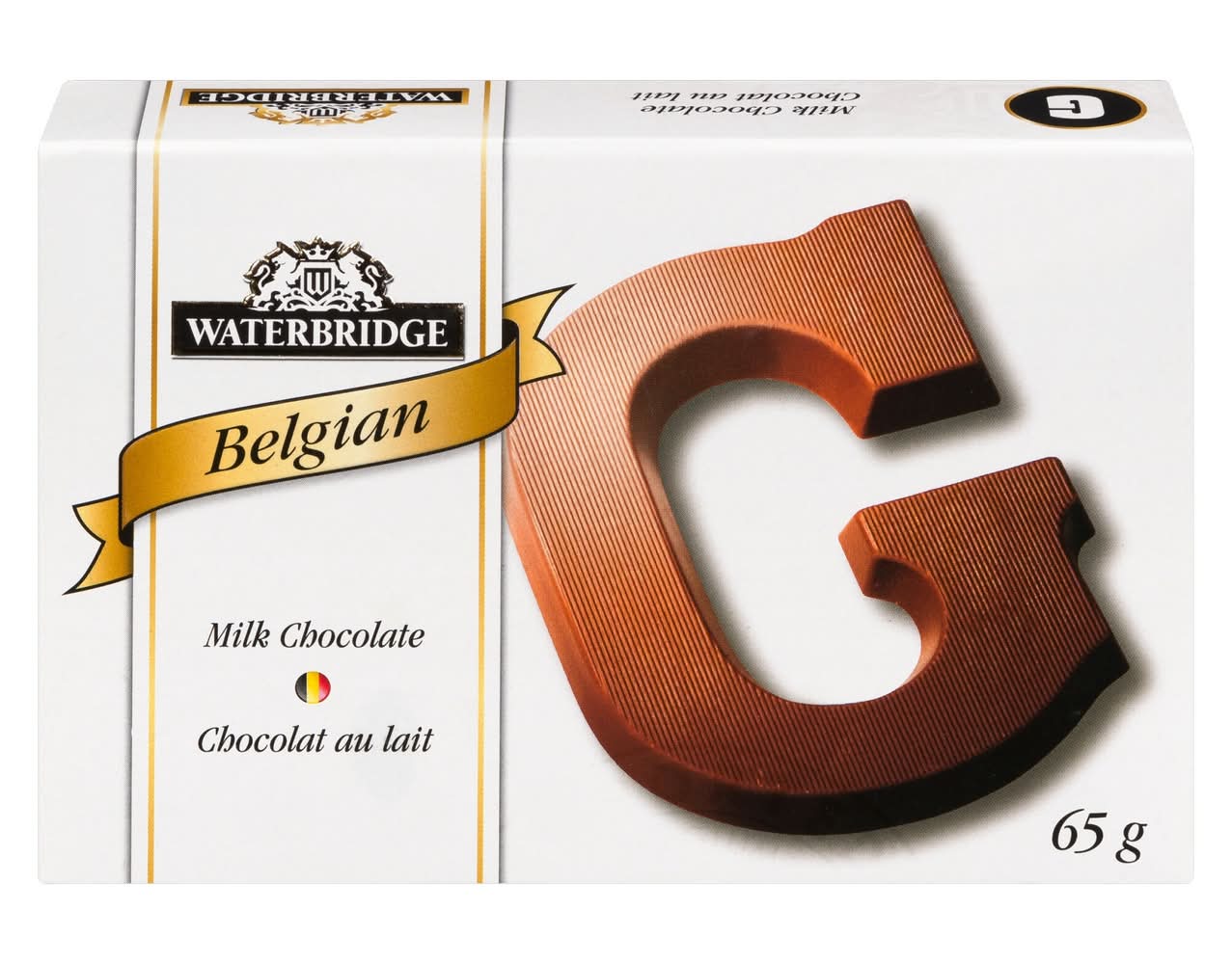Chrconfe18 Waterbridge Belgian Chocolate Letter