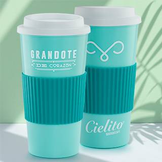 Vaso reusable verde