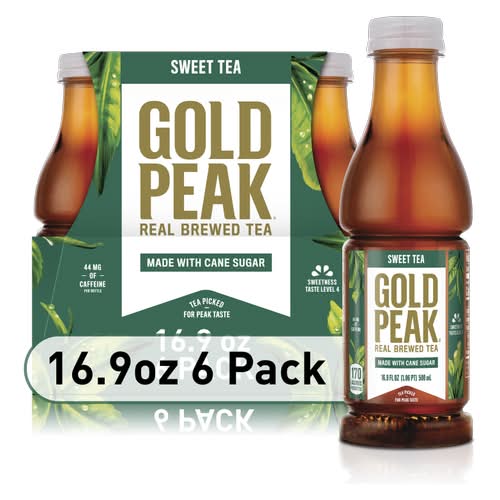 Gold Peak Real Brewed Tea, Sweet (101.4 fl oz, 6 ct)
