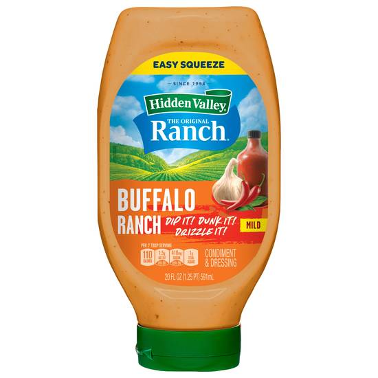 Hidden Valley Easy Squeeze Buffalo Topping and Dressing (ranch)