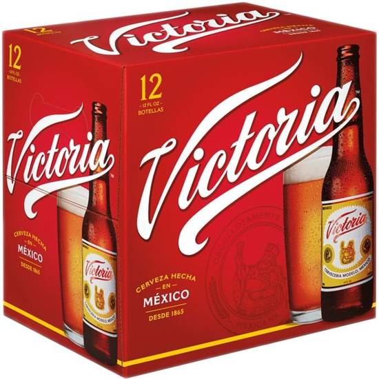 Victoria Mexico Beer Bottles - Pack Of 12
