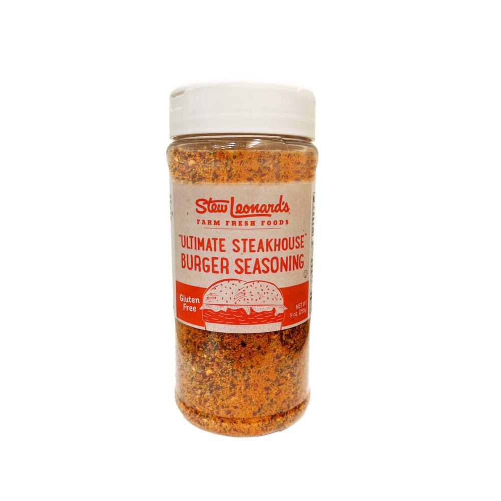 Stew Leonard's Ultimate Steakhouse Burger Seasoning (9 oz)