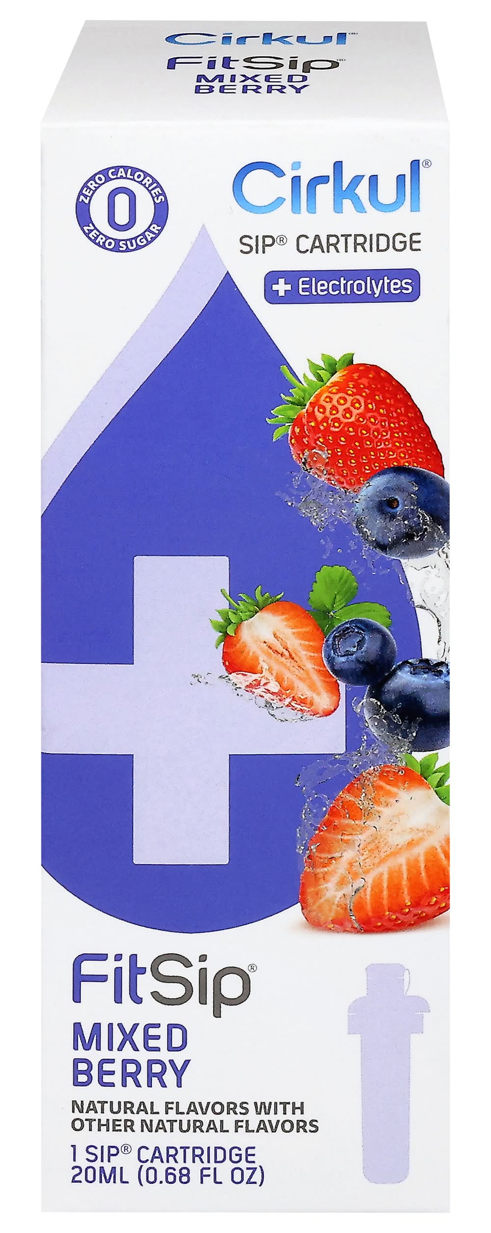 Cirkul Fitsip Active Mixed Cartridge, Mixed Berry