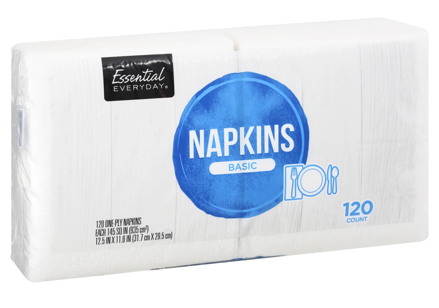 Essential Everyday Basic Napkins (0.1 oz, 120 ct)