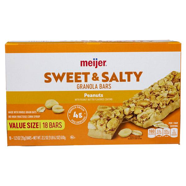 Meijer Sweet & Salty Chewy Granola Bar