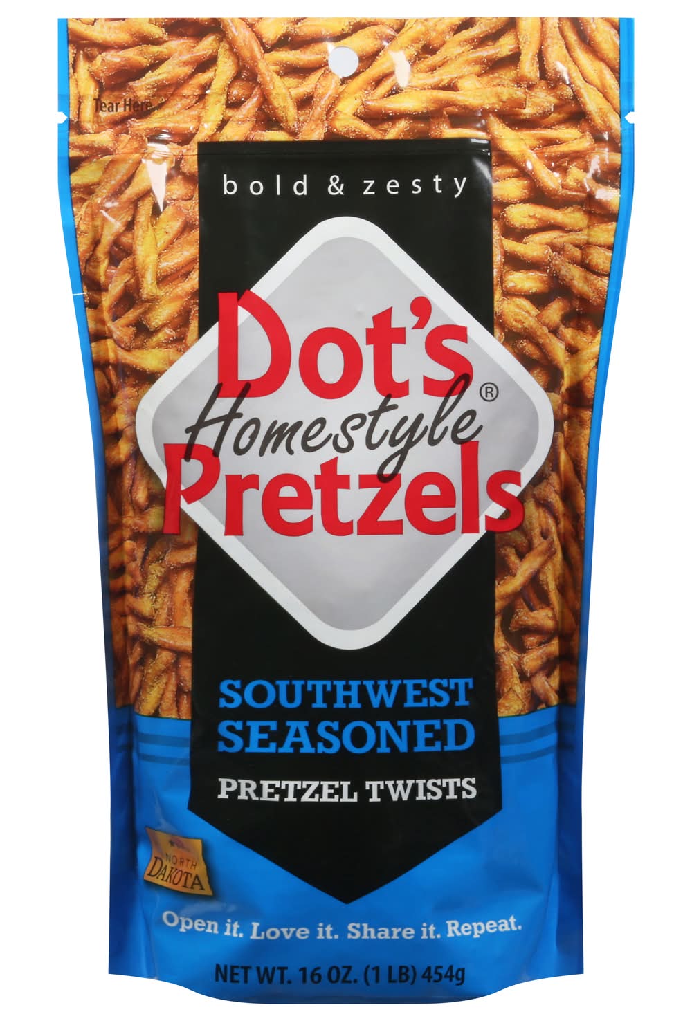 Dot's Homestyle Pretzels Southwest Seasoned Pretzel Twists (16 oz)