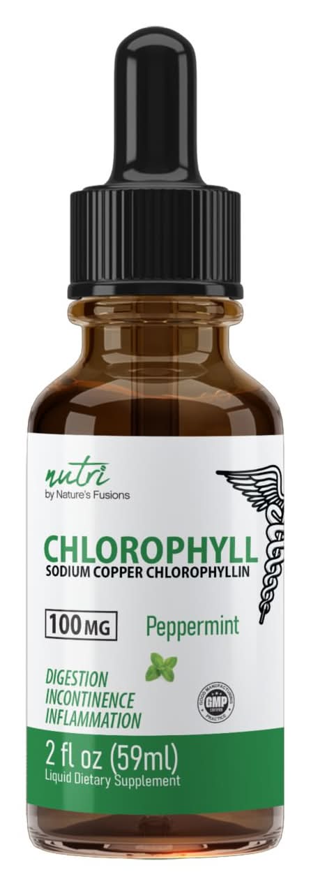 Nutri Chlorophyll 100 mg Liquid Dietary Supplement (2 fl oz)