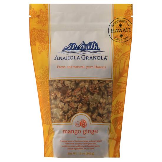 Anahola Granola Mango Ginger Granola (12 oz)