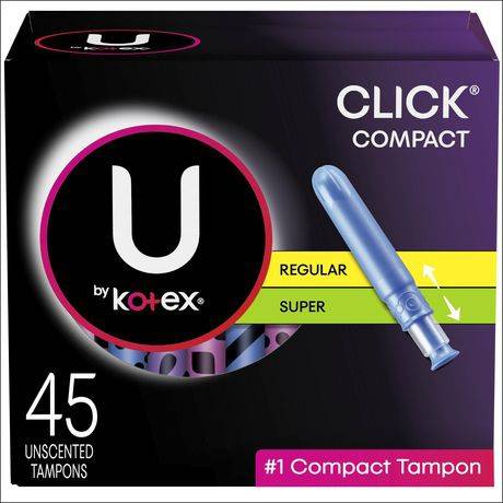 U by Kotex Click Compact Tampons Regular (50 g)