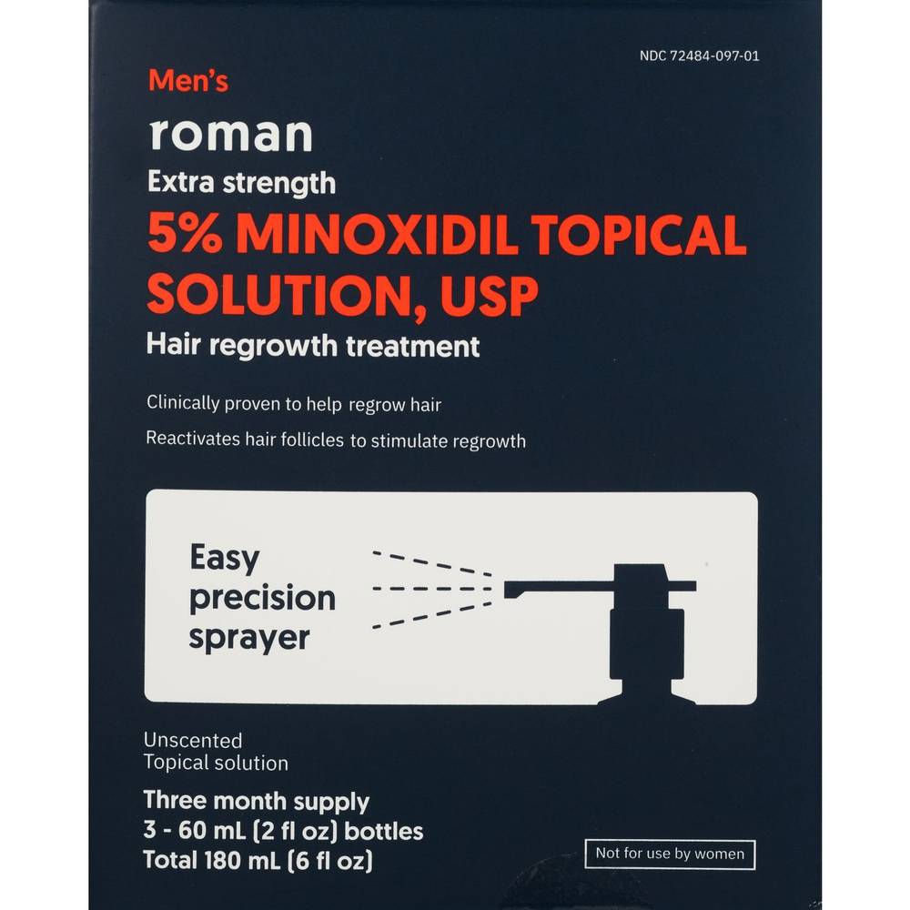 Roman Minoxidil Spray for Hair Regrowth