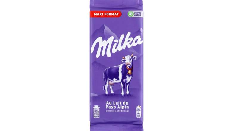 Milka Chocolat au lait du Pays Alpin La tablette de 200g