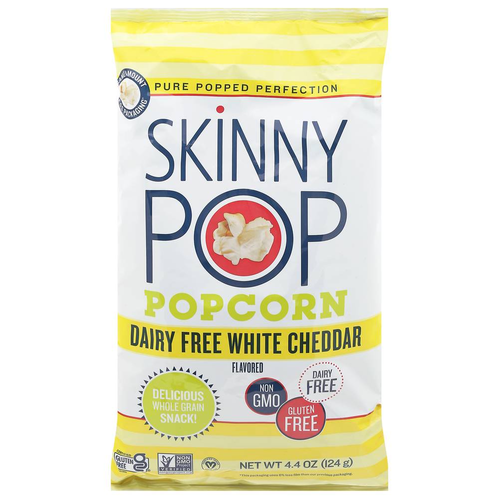 SkinnyPop White Cheddar Flavor Popcorn (4.4 oz)