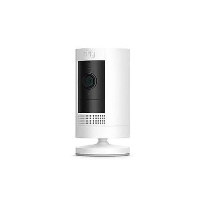 Ring Wireless Stick Up Security Camera (white)