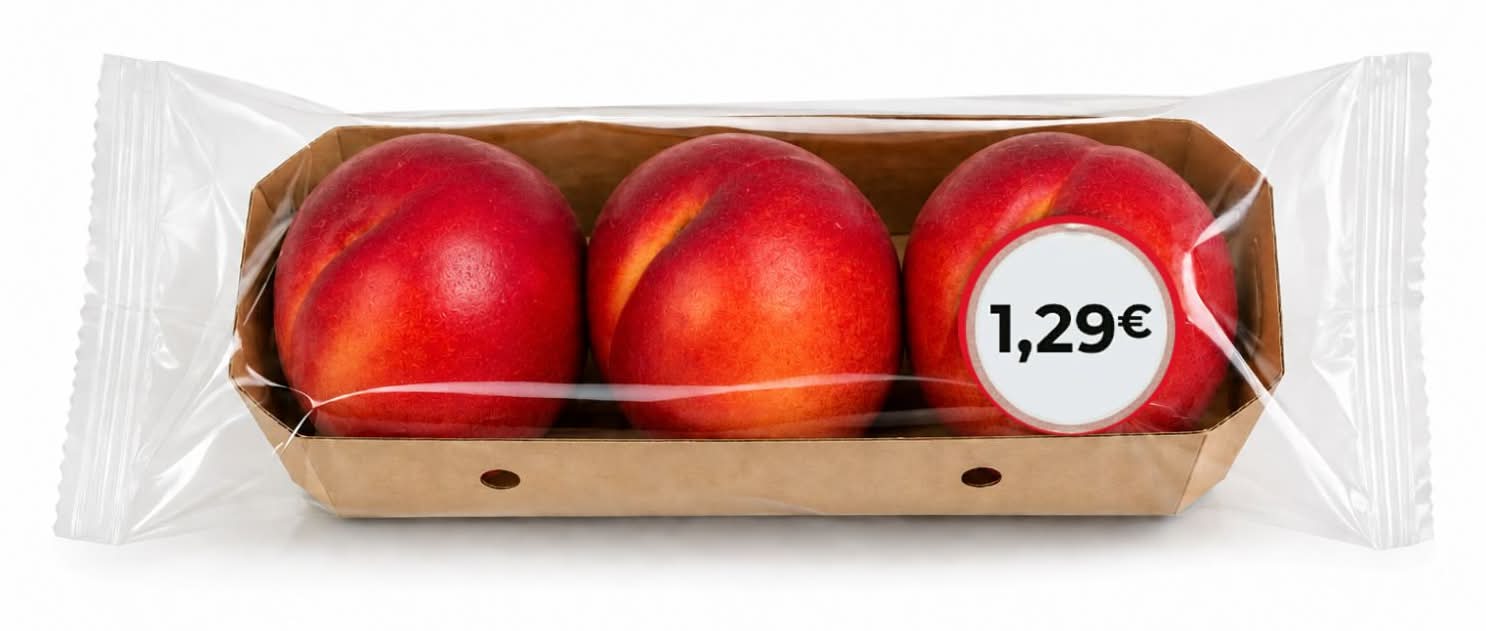 Nectarines jaunes - la barquette de 3 fruits