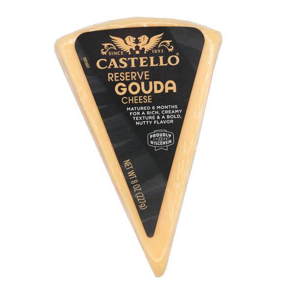 Castello Reserve Gouda Pie Cut Wedge (8 oz)