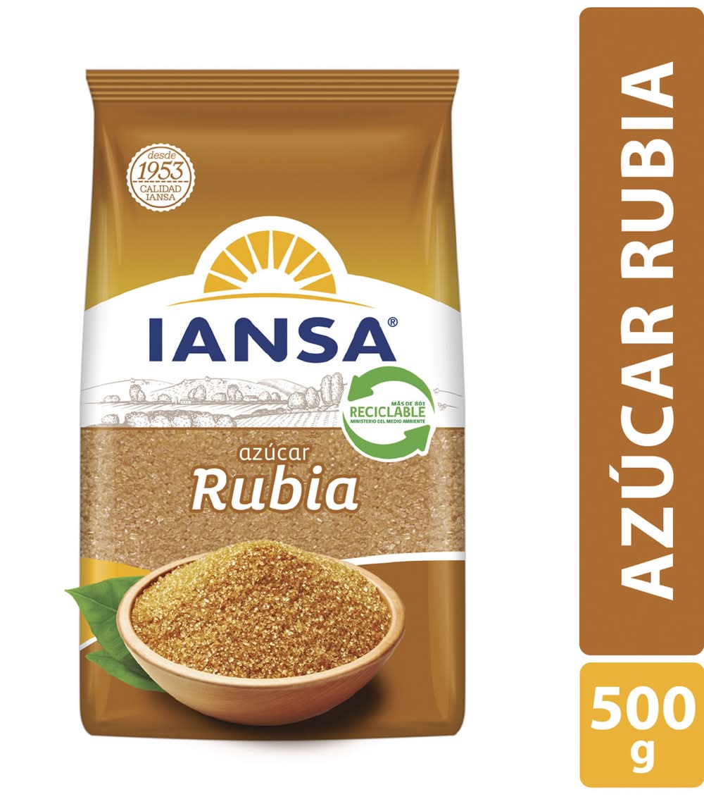 IANSA · Azúcar rubia (500 g)