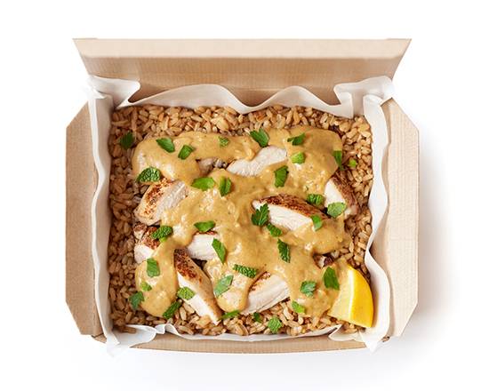 Peanut Satay Chicken Rice Box