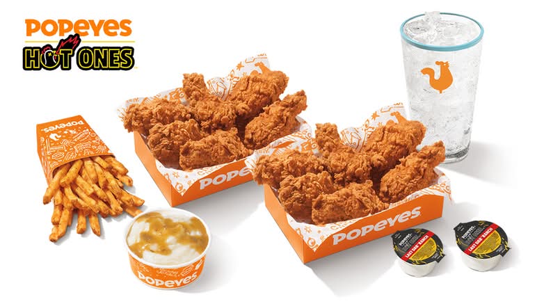 12pc Darin' Dab Ghost Wings Large Combo