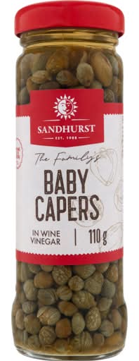 Sandhurst Family Collection Baby Capers in Vinegar (110g)