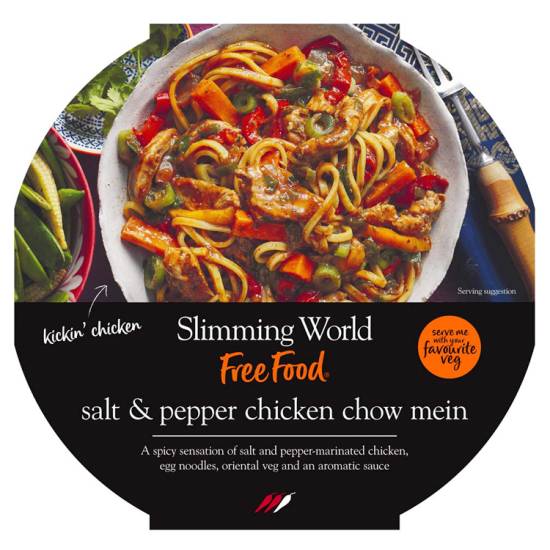 Slimming World Free Food Chow Mein (salt-pepper-chicken)