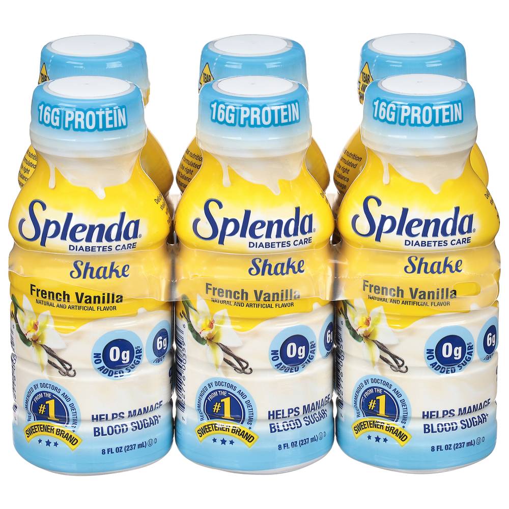 Splenda Shake French Vanilla (6 ct, 8 fl oz )