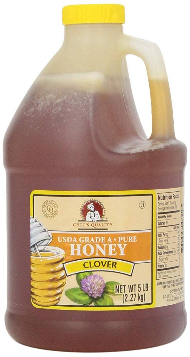 Chef's Quality - Clover Honey - 5 lb