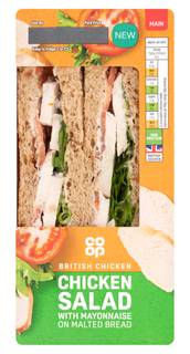Co-op Roast Chicken Salad Sandwich