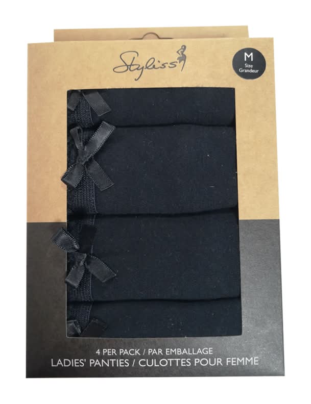 Styliss culottes (4 unités) (female/moyen /noir)