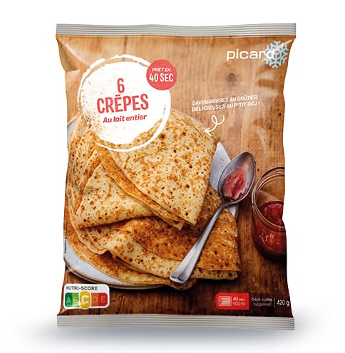 6 crêpes