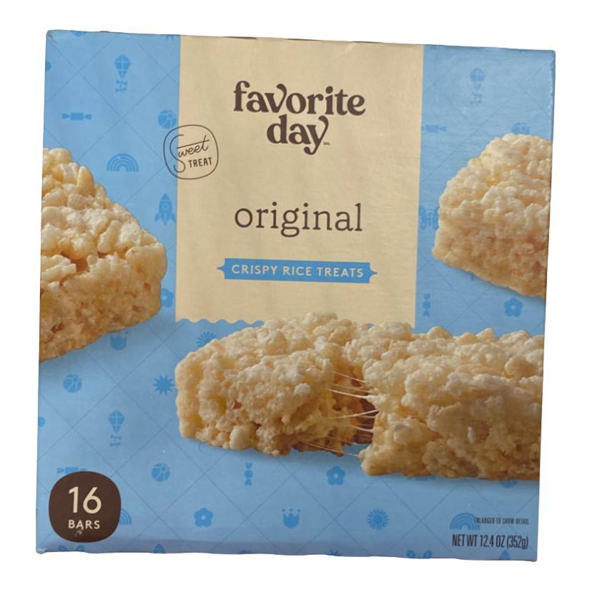 Favorite Day Crispy Rice Treats (12.4 oz, 16 ct)