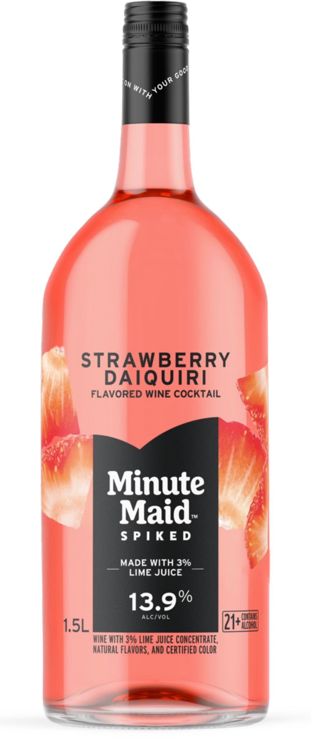 Minute Maid Spiked Wine Cocktail, Strawberry Daiquiri (1.5 L)