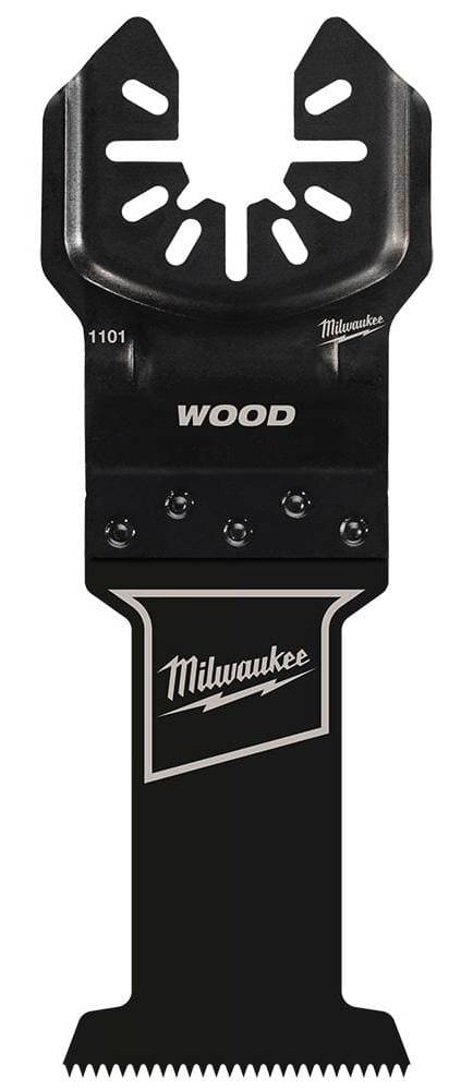 Milwaukee High Carbon Steel Universal Fit Wood Cutting Multi-Tool Oscillating Blade, 1-3/8 in (3 ct)