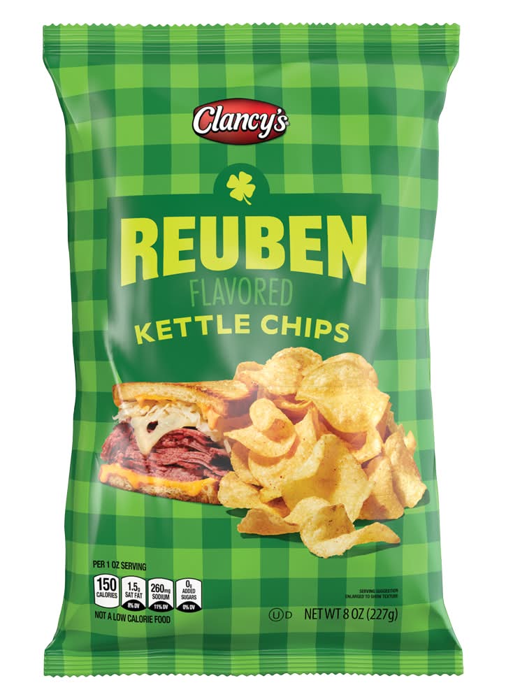 Clancy's Rueben Kettle Chips