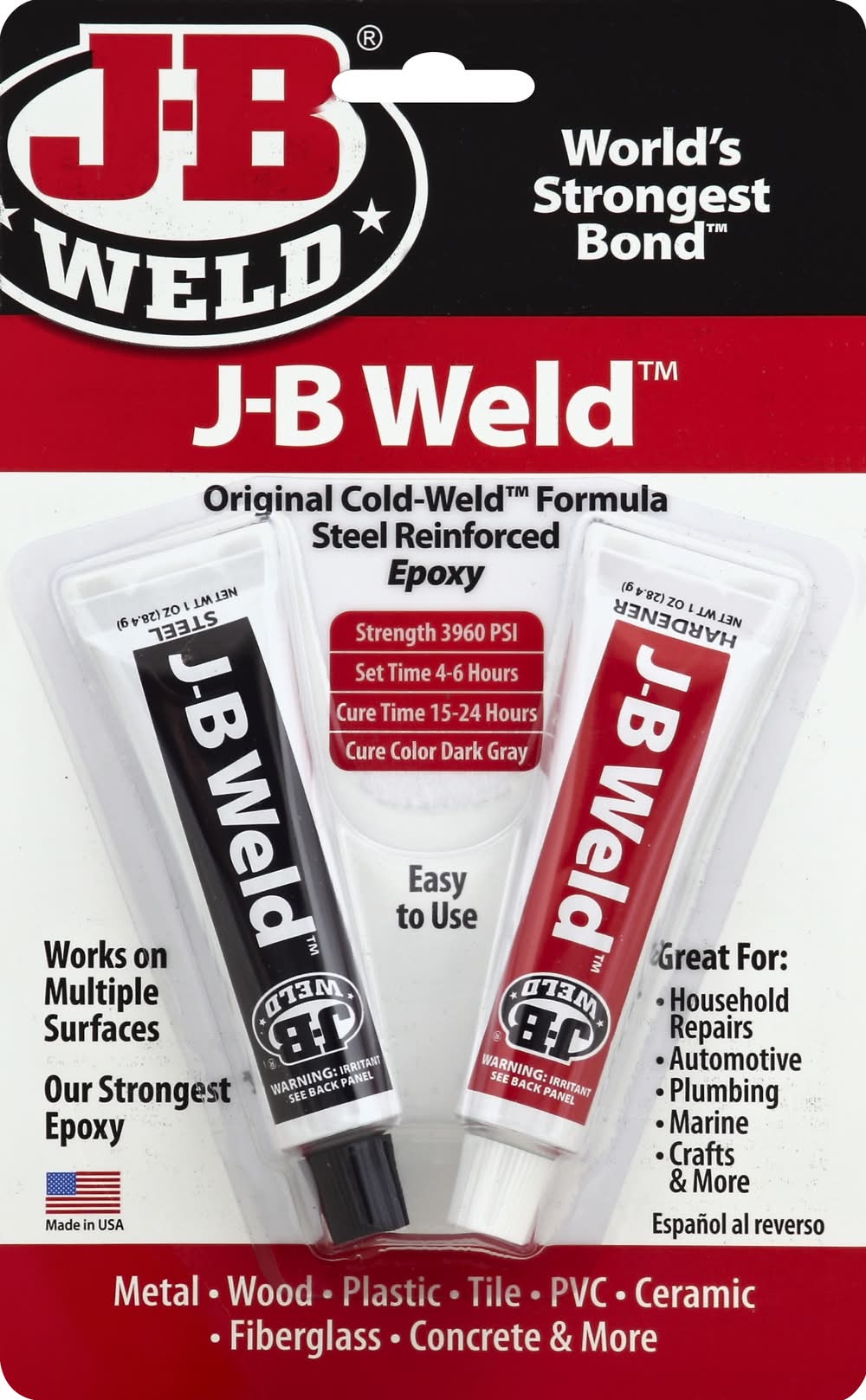 J-B Weld Original Cold-Weld Epoxy (14 oz, 2 ct)