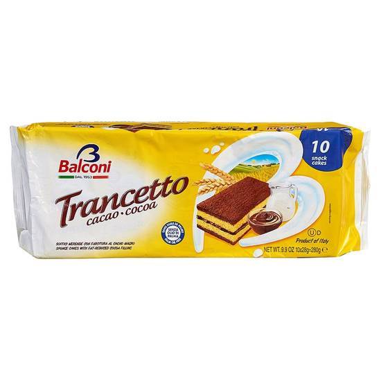 Balconi - Gâteaux mini génoises trancetto (cacao)