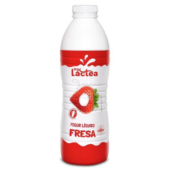 Yogur líquido sabor fresa Dia Láctea botella 1 kg